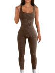 Women's Suspender Tank Top Tights