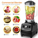 COMMERCIAL PROFESSIONAL CHEF BLENDER ,WORLD WIDE USE 220 / 110 VOLTAGE.. NORTH AMERICA, EUROPE, AUSTRALIA  &  AFRICA