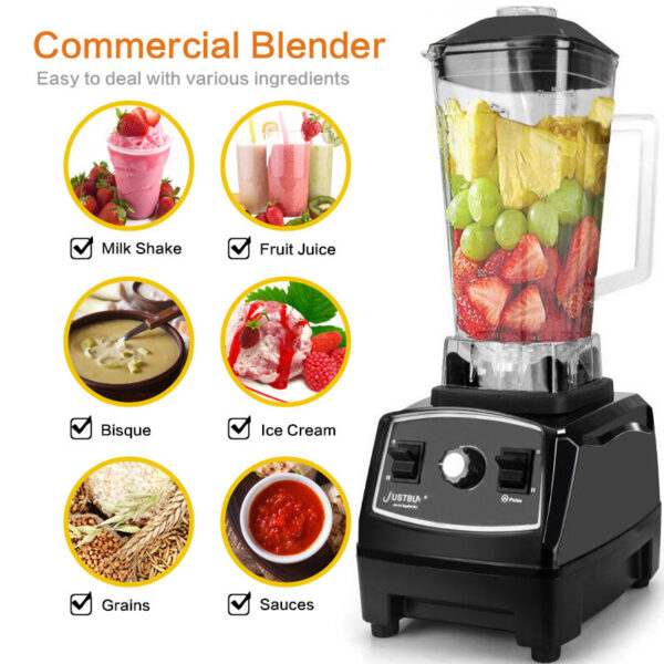 COMMERCIAL PROFESSIONAL CHEF BLENDER ,WORLD WIDE USE 220 / 110 VOLTAGE.. NORTH AMERICA, EUROPE, AUSTRALIA  &  AFRICA