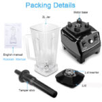 COMMERCIAL PROFESSIONAL CHEF BLENDER ,WORLD WIDE USE 220 / 110 VOLTAGE.. NORTH AMERICA, EUROPE, AUSTRALIA  &  AFRICA