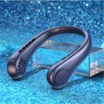 New Mini Neck A/C Fan Portable Bladeless Hanging Neck Rechargeable Air Cooler Mini Summer Sports Fans