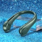 New Mini Neck A/C Fan Portable Bladeless Hanging Neck Rechargeable Air Cooler Mini Summer Sports Fans
