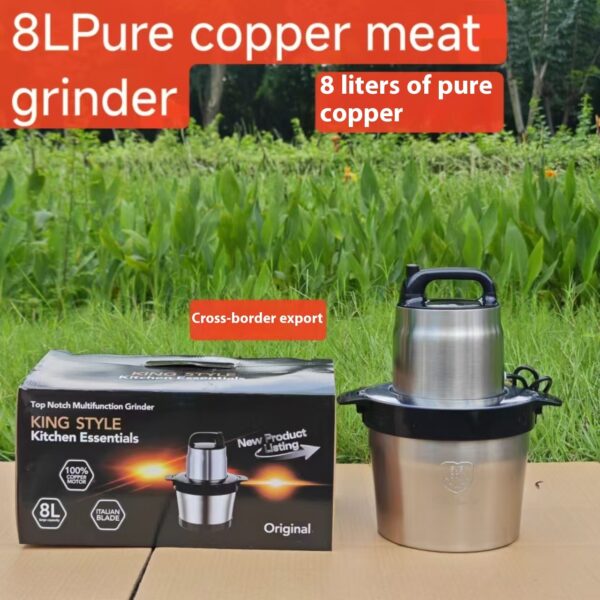 Meat Grinder / FUFU MAKING Household Stainless Steel Multi-function Food Processor