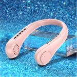 New Mini Neck A/C Fan Portable Bladeless Hanging Neck Rechargeable Air Cooler Mini Summer Sports Fans