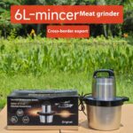 Meat Grinder / FUFU MAKING Household Stainless Steel Multi-function Food Processor