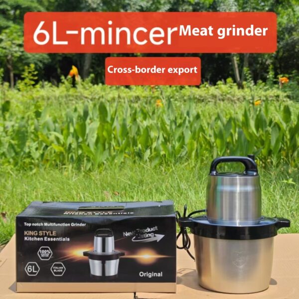 Meat Grinder / FUFU MAKING Household Stainless Steel Multi-function Food Processor