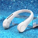 New Mini Neck A/C Fan Portable Bladeless Hanging Neck Rechargeable Air Cooler Mini Summer Sports Fans