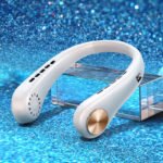 New Mini Neck A/C Fan Portable Bladeless Hanging Neck Rechargeable Air Cooler Mini Summer Sports Fans